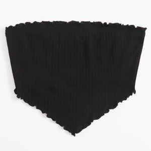 Lettuce Trim Hanky Hem summer cropped Tube Top